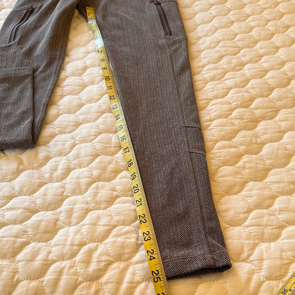 Athleta Brown Herringbone Leggings - Picture 6 of 6